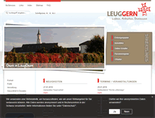Tablet Screenshot of leuggern.ch